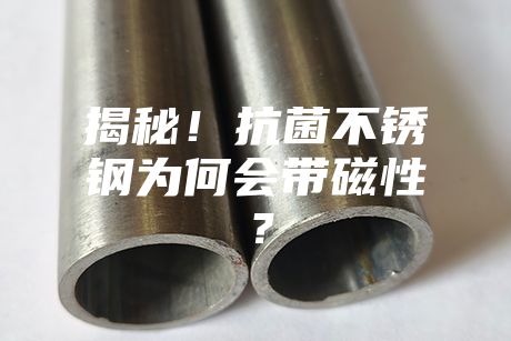 揭秘！抗菌不锈钢为何会带磁性？
