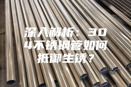 深入解析：304不锈钢管如何抵御生锈？